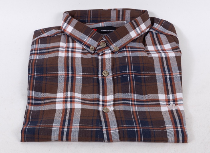 پیراهن چهارخانه مردانه DSQUARED2