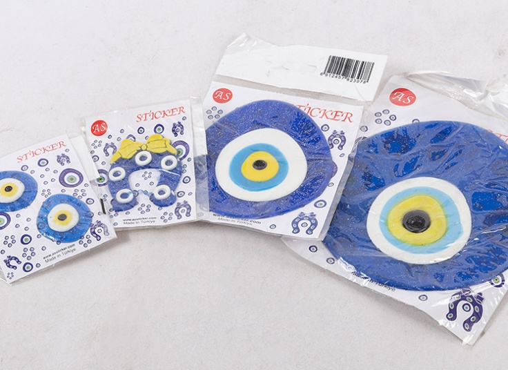 استیکر سیلیکونی چشم نظر
