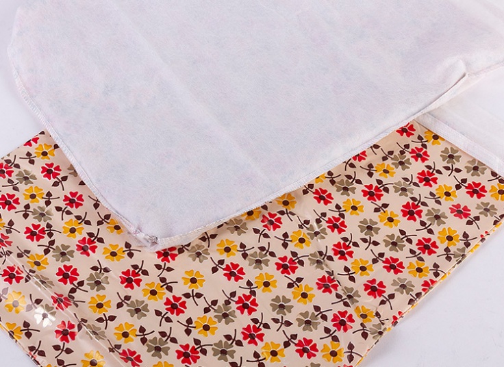 پک دو عددی کیسه سبزی گلدار