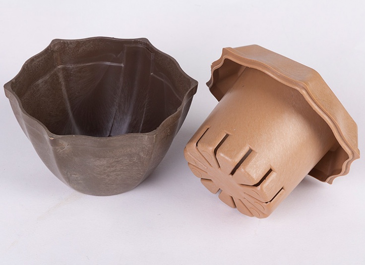 گلدان دوجداره پلاستیکی Green Home