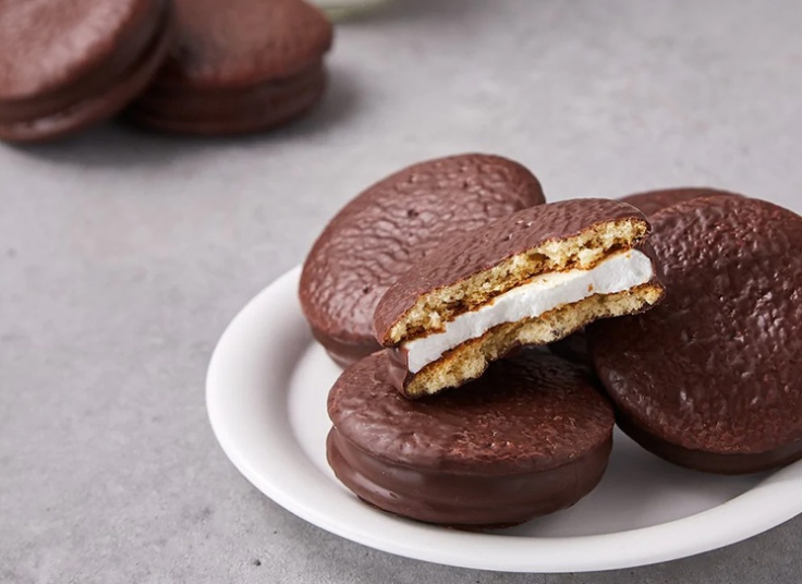 پک شش عددی کیک والس choco pie