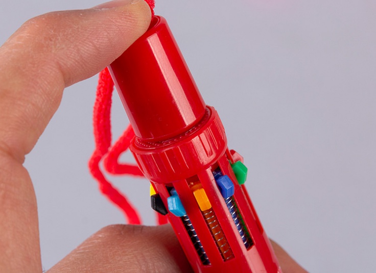 خودکار ده رنگ فانتزی