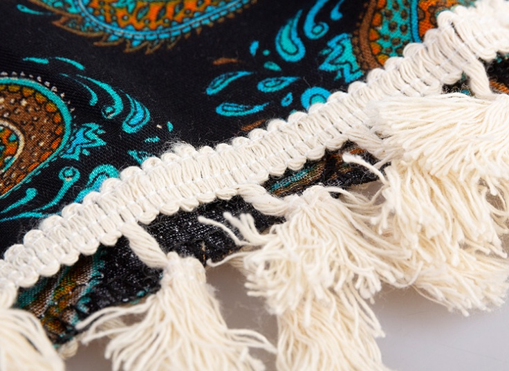 تیشرت و شلوارک نخی زنانه Tassel