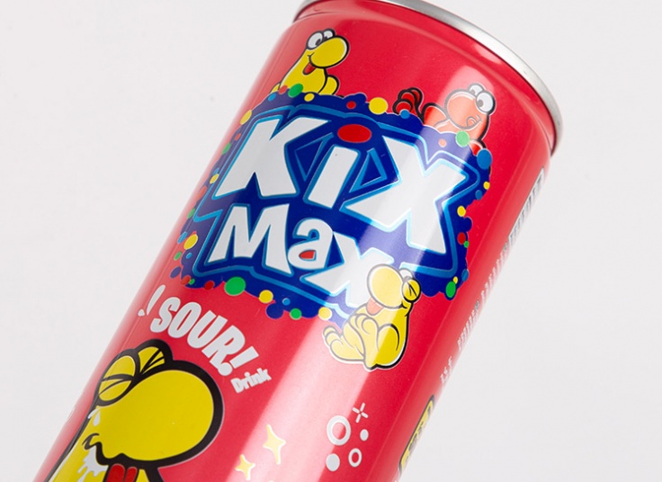 نوشیدنی گازدار kixmax