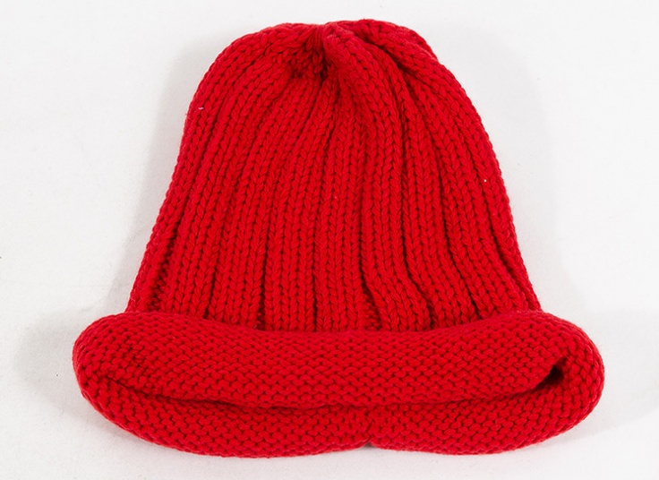 کلاه بافت لبه برگردون