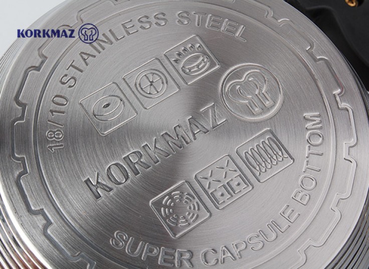 ست 23 پارچه استیل KORKMAZ