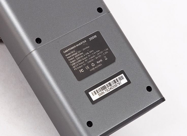 اینورتر و شارژر خودرو مدل 7612