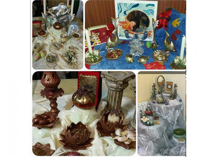 هفت سین با پتینه در قلم جادویی