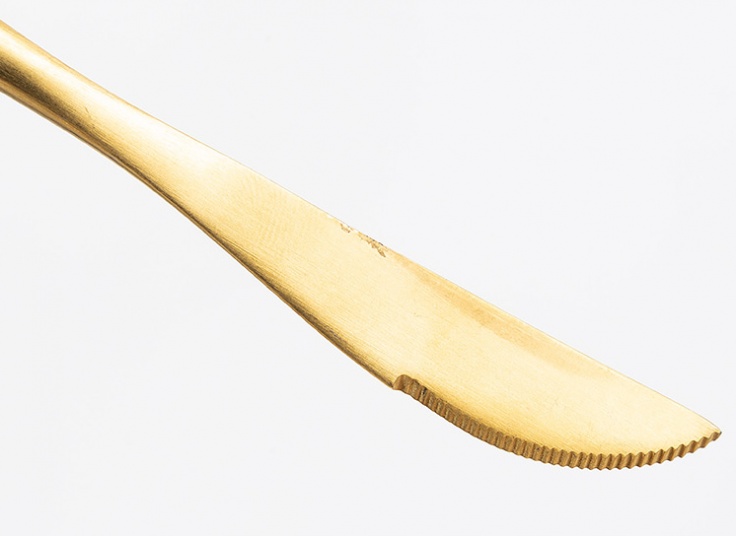 ست 4 عددی قاشق چنگال طلایی