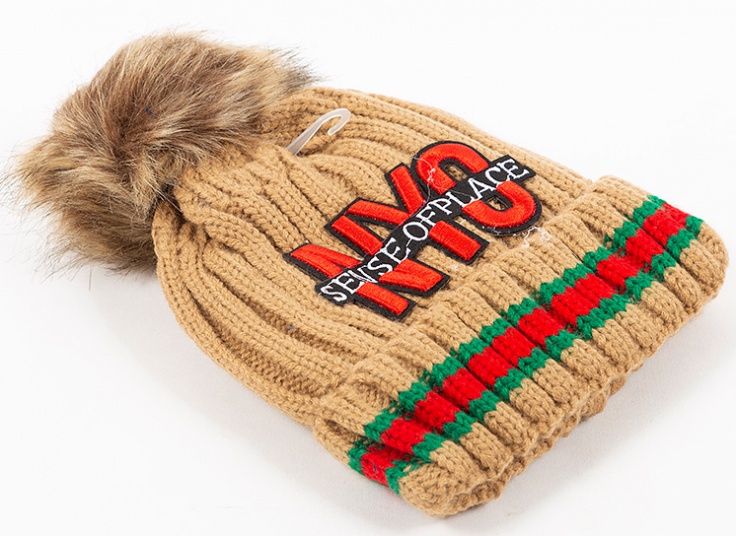 ست شال و کلاه NYC