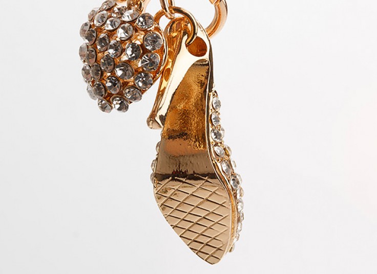 آویز کلید کریستالی Bird