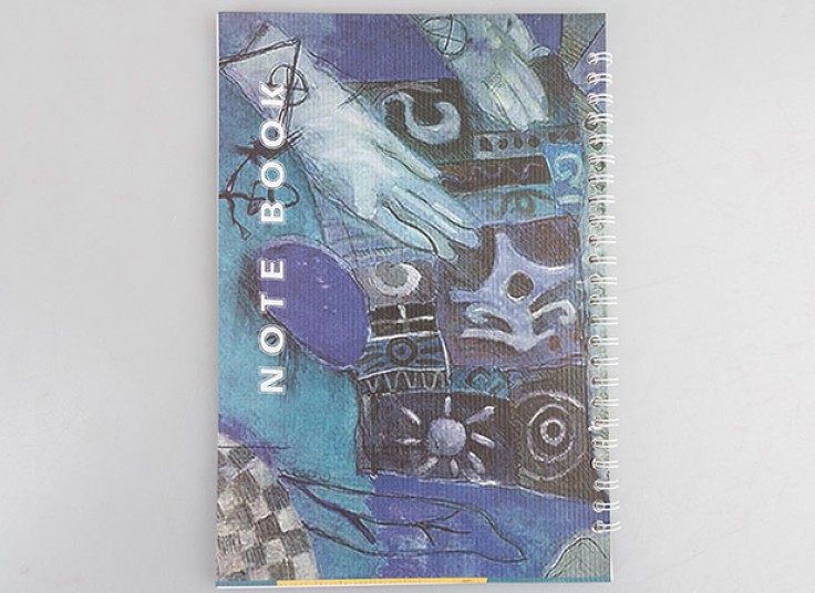 دفتر نقاشی سیمی طرحدار