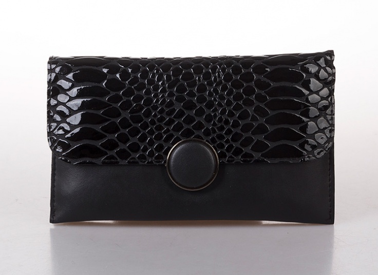 کیف کج زنانه Round Button