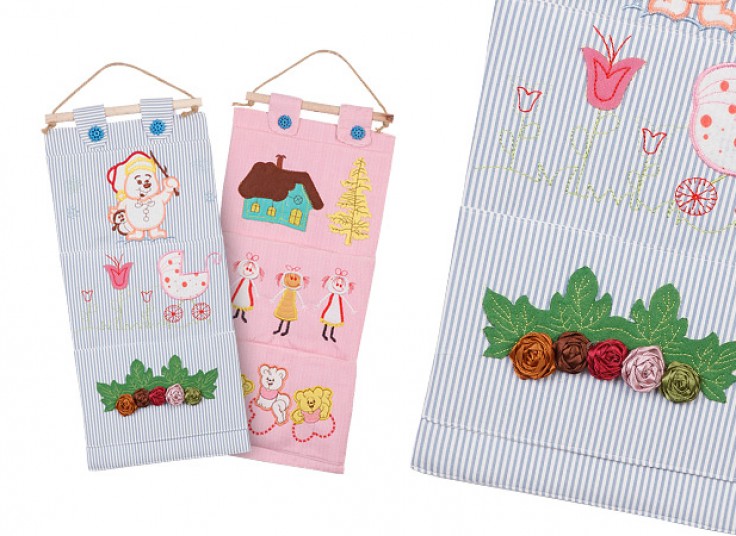 آویز پارچه ای لوازم کودک