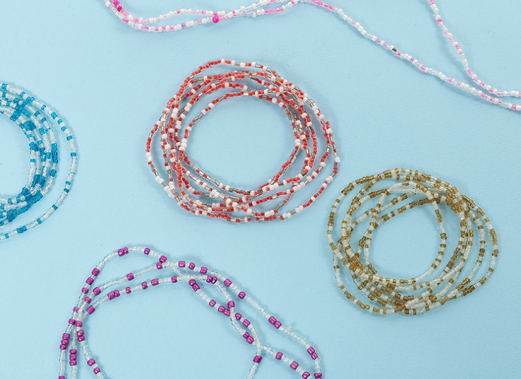 دستبند منجوقی چند دور