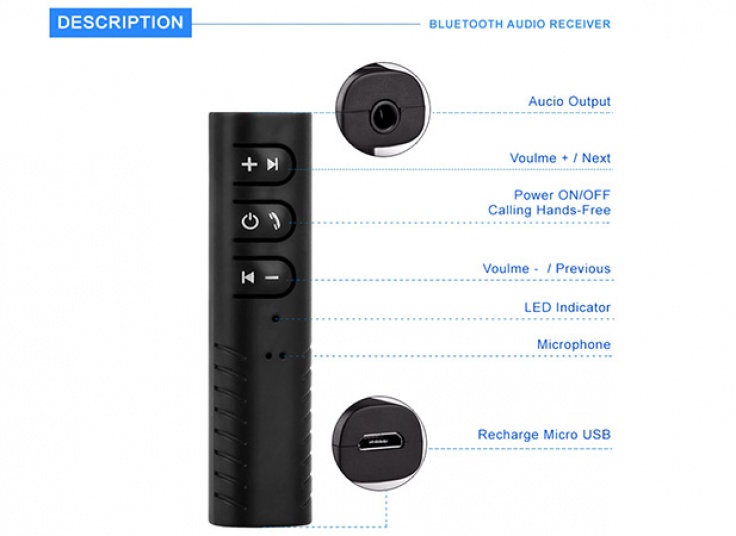دانگل بلوتوث Audio Bluetooth Reciver