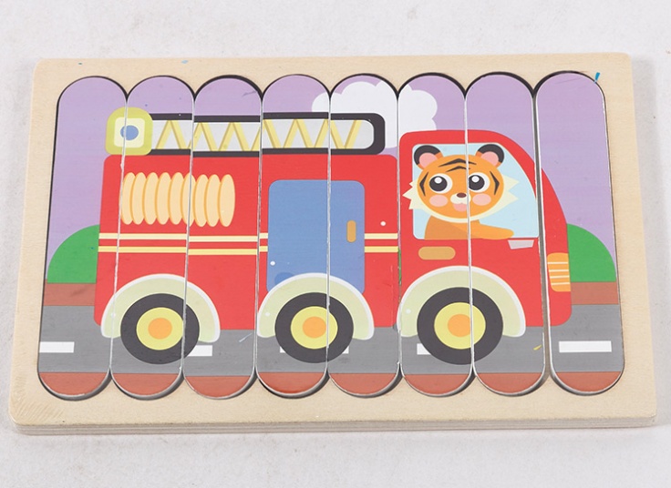 پازل چوبی 8 تکه