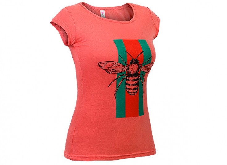 تیشرت زنانه طرح Gucci