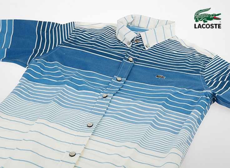 پیراهن راه راه مردانه LACOSTE