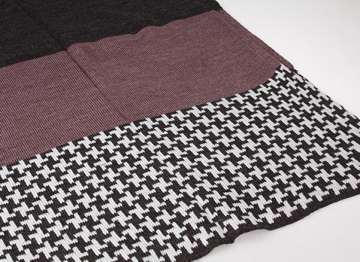 شال بافت زمستانی