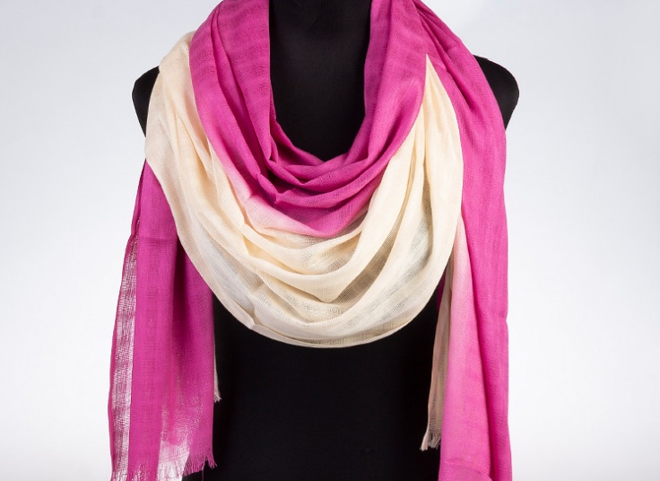 شال دو رنگ زنانه SPRING