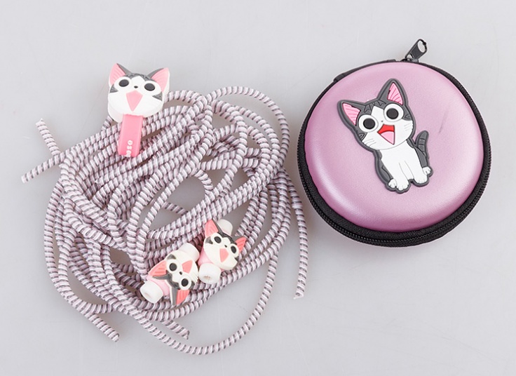 پکیج فانتزی محافظ کابل و هندزفری