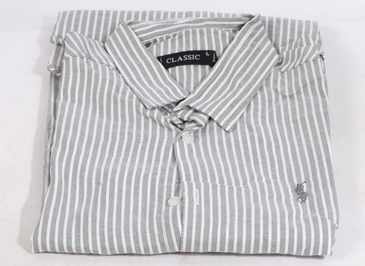 پیراهن راه راه مردانه طرح Polo RL