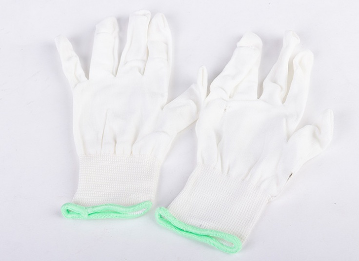 دستکش کار نخی رنگی