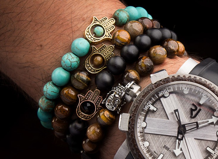 چند مدل دستبند سنگی