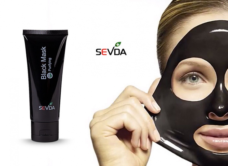 ماسک سیاه زغال SEVDA