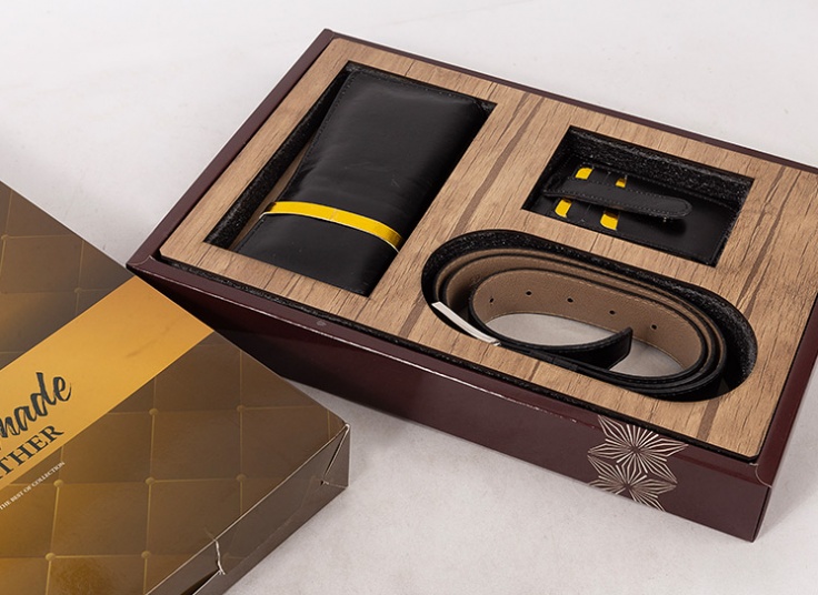 ست چرم کادویی مردانه