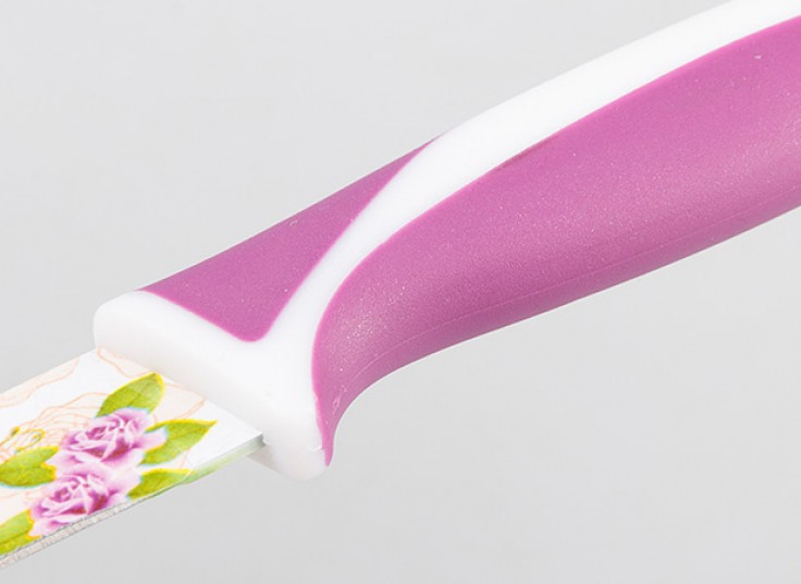 چاقو آشپزخانه گلدار