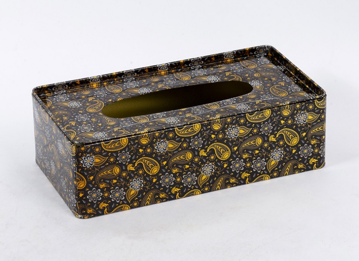 جای دستمال کاغذی فلزی