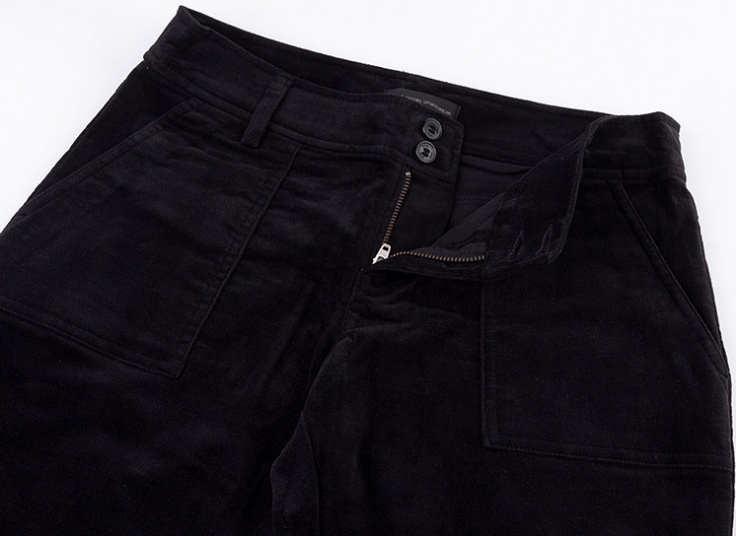 شلوار مخمل زنانه طرح MANGO