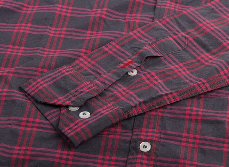 پیراهن چهارخانه مردانه طرح POLO