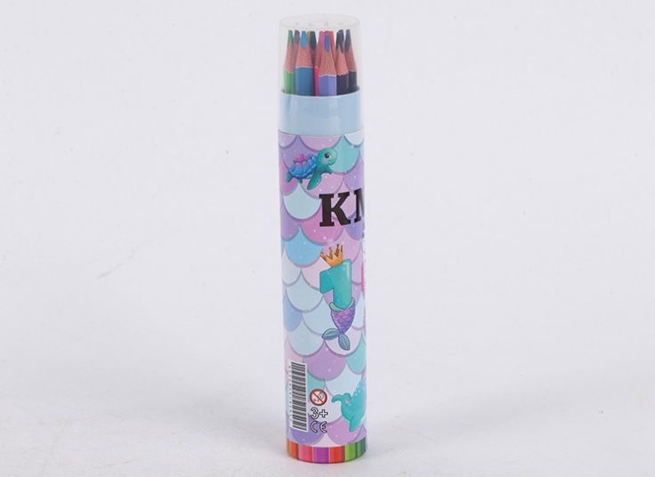 مداد رنگی لوله ای KMT