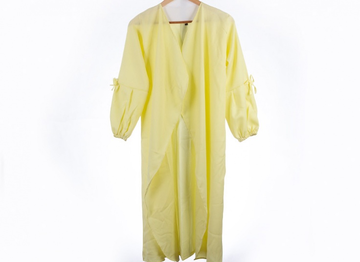 مانتو کرپ زنانه Plain