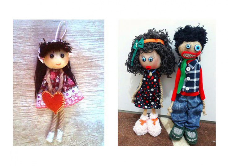 ساخت عروسک گیفت کاموایی در هنرماندگار پارسی