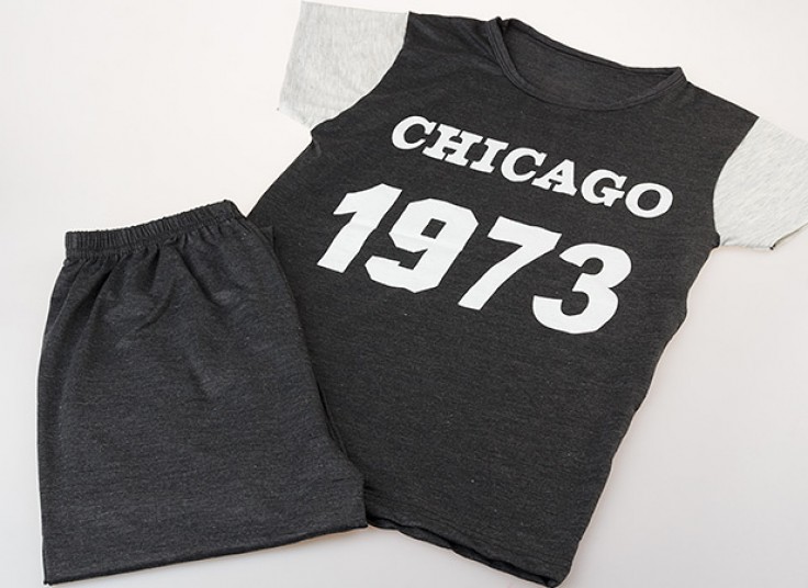 ست تیشرت شلوار طرح CHICAGO