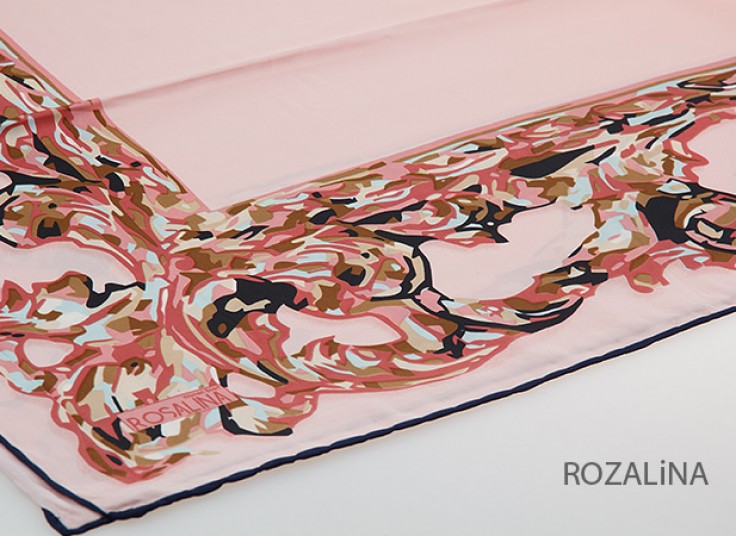 روسری ساتن ابریشم ROSALINA