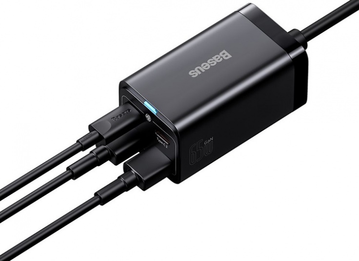شارژر چهار پورت Baseus مدل CCGP040101 GaN3 Pro