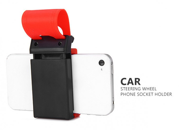 پایه نگهدارنده گوشی Car Steering Wheel