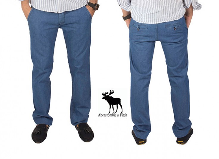 شلوار کتان طرح جین Abercrombie