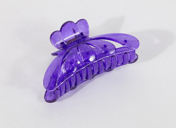 کلیپس مو پنج پر شیشه ای