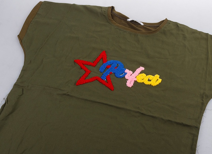 تیشرت طرح برجسته زنانه Madook