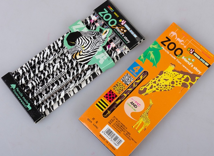 پکیج 6عددی مداد ZOO