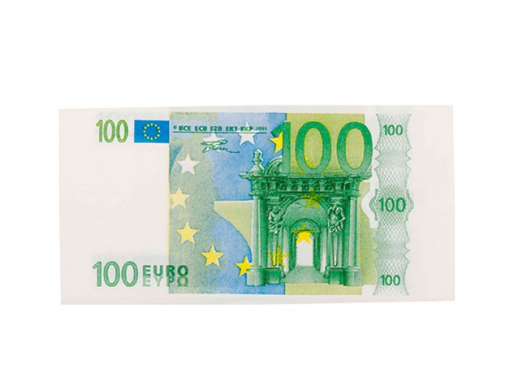 دستمال سفره طرح اسکناس