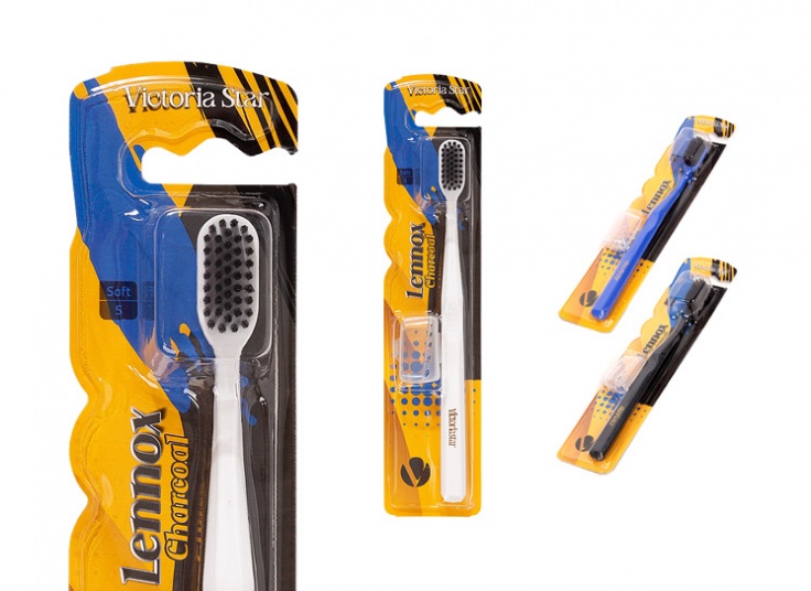 مسواک ذغالی Victoria Star مدل Lennox