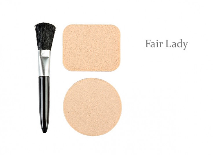 پکیج پد و برس آرایشی Fair Lady