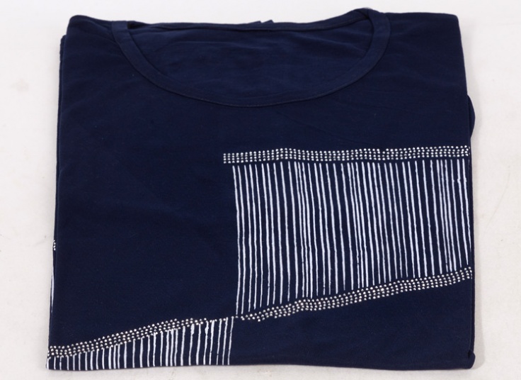 تیشرت زنانه سایز بزرگ طرحدار